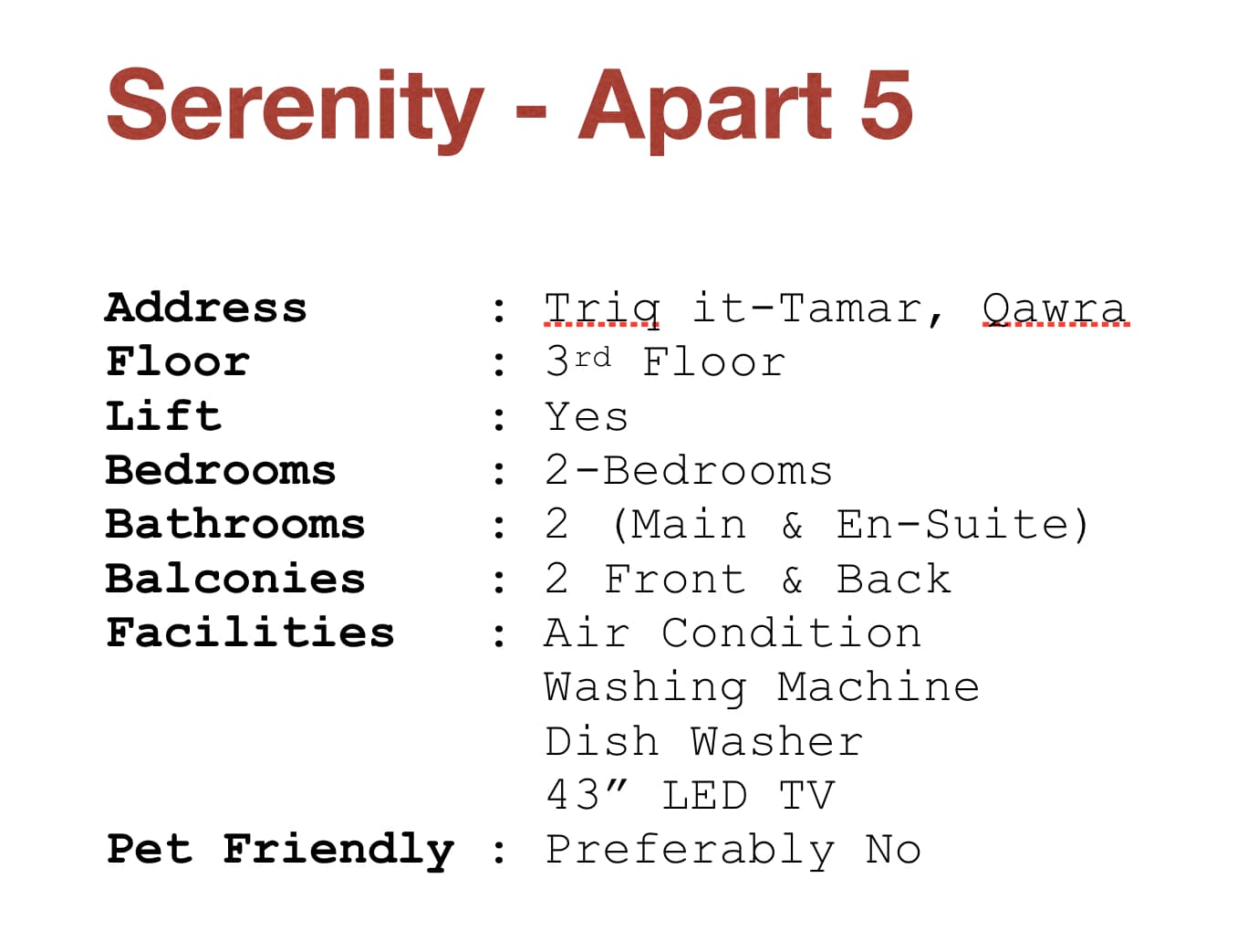 Apartment in Qawra - thumbnail 16