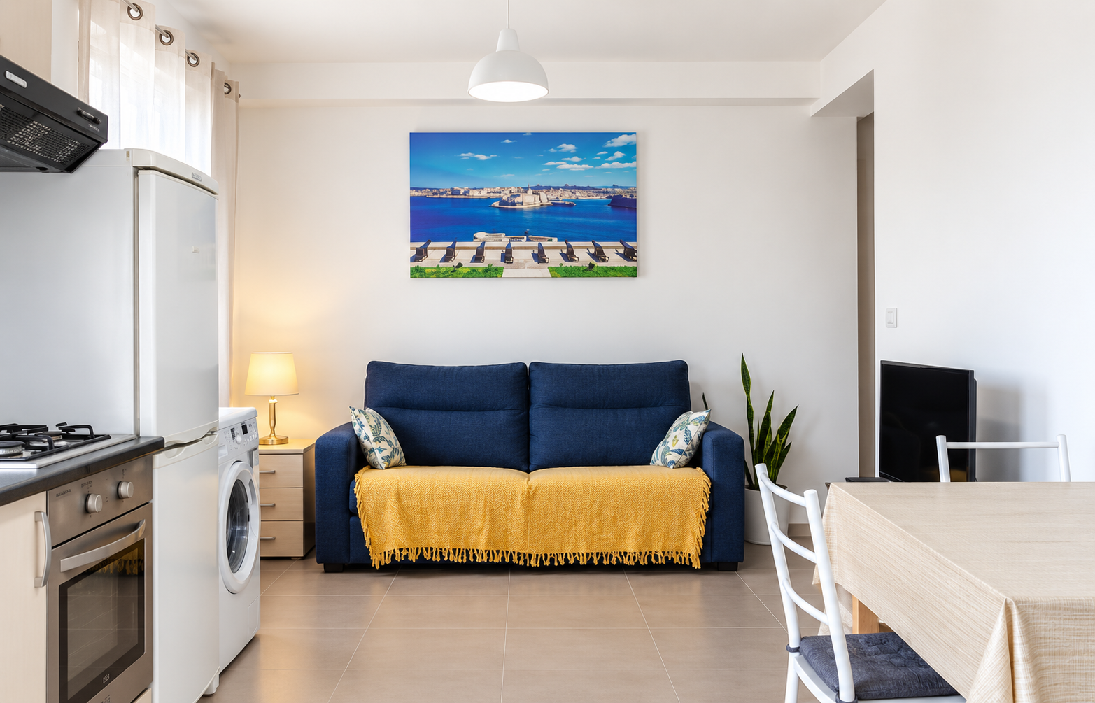 One bedroom Apartment with a Terrace and Seaview in St. Pauls Bay - thumbnail 2
