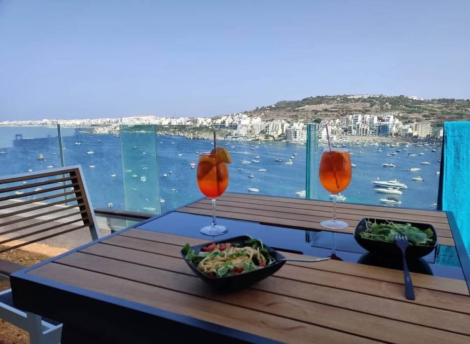 Penthouse with private swimming Pool Xemxija - thumbnail 3
